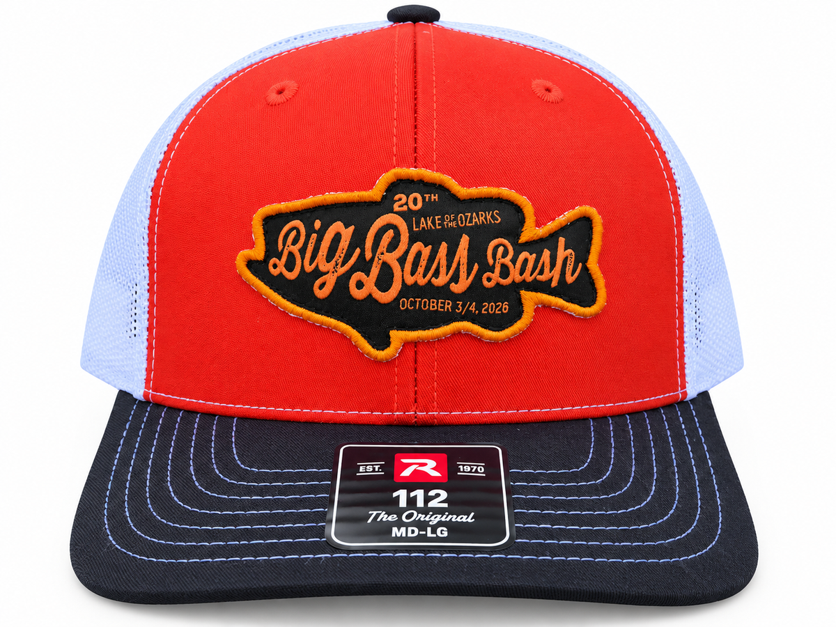 Richardson 112 Trucker Cap - Big Bass Bash / 20th Anniversary