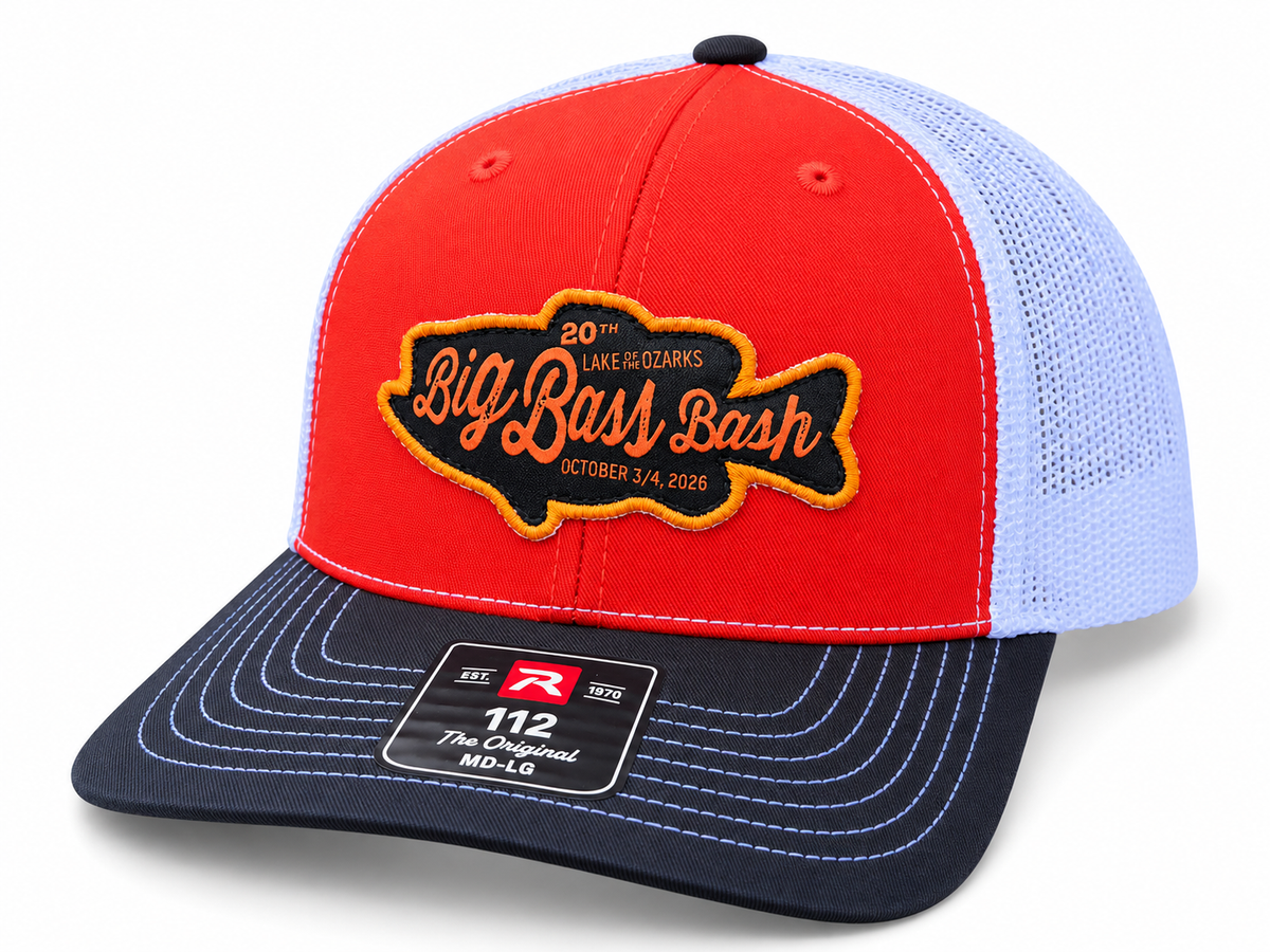 Richardson 112 Trucker Cap - Big Bass Bash / 20th Anniversary