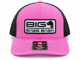 Richardson 112 Trucker Cap - Hot Pink/Black