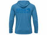AFTCO/BIG BASS BASH Samurai Hoodie - Gulf Coast Heather