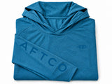 AFTCO/BIG BASS BASH Samurai Hoodie - Gulf Coast Heather