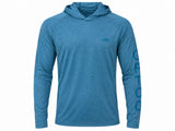 AFTCO/BIG BASS BASH Samurai Hoodie - Gulf Coast Heather