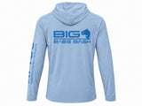 AFTCO/BIG BASS BASH Samurai Hoodie - Oyster Gray Heather