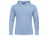 AFTCO/BIG BASS BASH Samurai Hoodie - Oyster Gray Heather