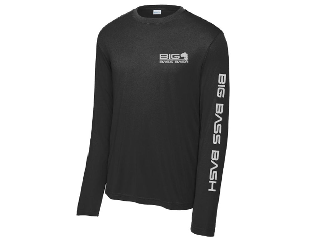 Sport-Tek Long Sleeve Performance Tee - Black