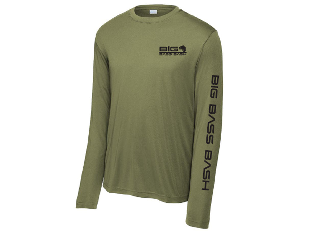 Sport-Tek Long Sleeve Performance Tee - Olive