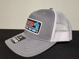 Richardson 112 Trucker Cap - Heather Grey/White