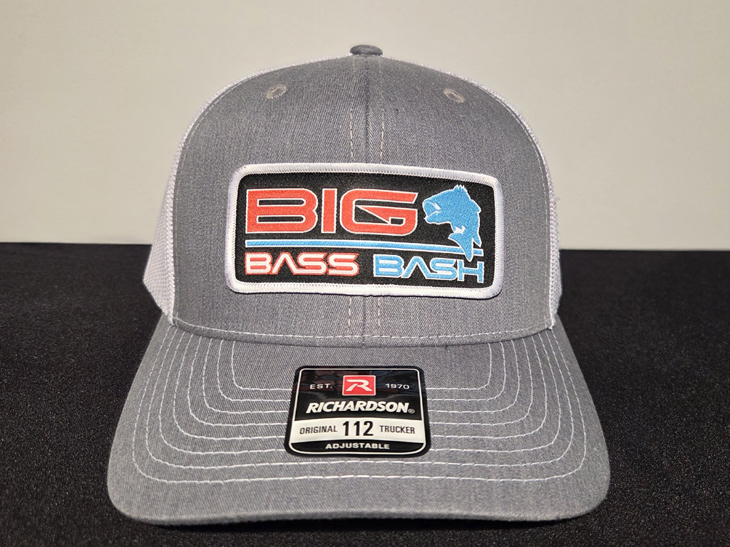 Richardson 112 Trucker Cap - Heather Grey/White