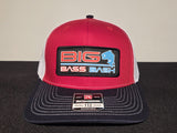 Richardson 112 Trucker Cap - Red/White/Navy