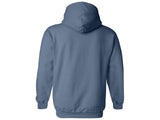 Gildan Hooded Sweatshirt - Indigo Blue
