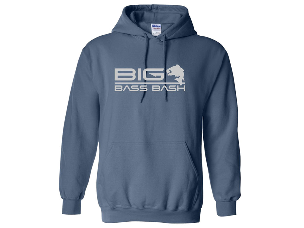 Gildan Hooded Sweatshirt - Indigo Blue