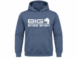 Gildan Hooded Sweatshirt - Indigo Blue