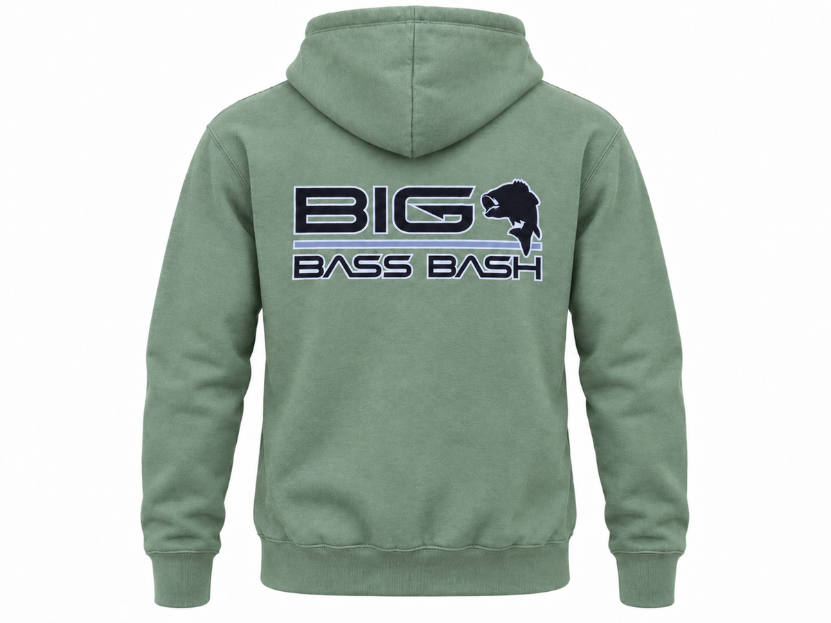 Gildan Hooded Sweatshirt - Military Green