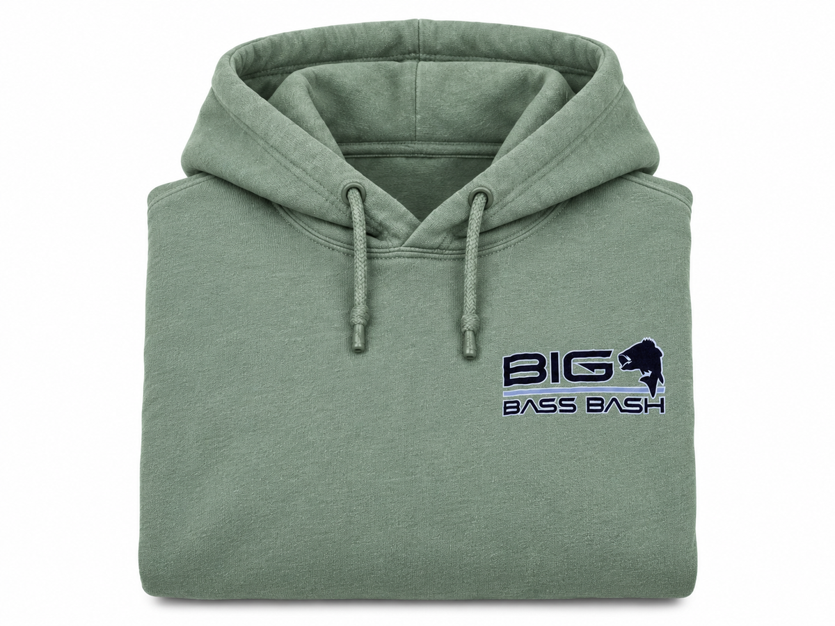 Gildan Hooded Sweatshirt - Military Green