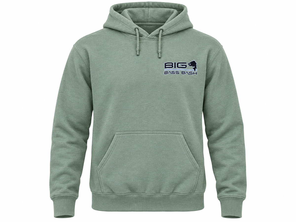 Gildan Hooded Sweatshirt - Military Green